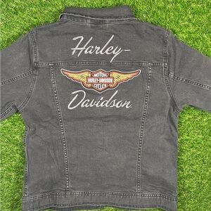 Harley-Davidson Denim Jacket with Logo